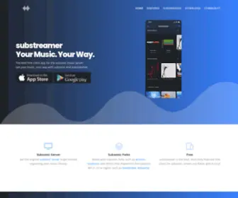 Substreamerapp.com(Substreamer) Screenshot