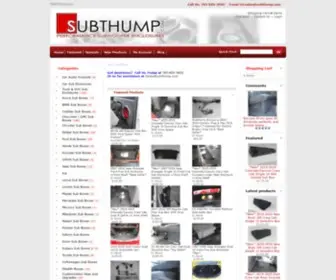 Subthump.com(Best Subwoofer Boxes) Screenshot