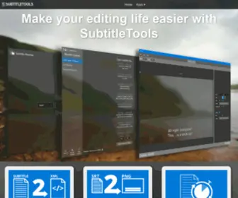 Subtitletools.net(Make your editing life easier) Screenshot