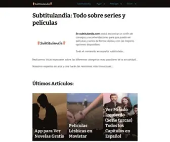 Subtitulandia.com(Consejos para ver tus Series y Películas Favoritas) Screenshot