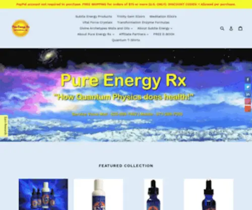 Subtleenergysolutions.com(Subtle Energy Solutions) Screenshot