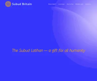 Subudbritain.org(Subud Britain) Screenshot