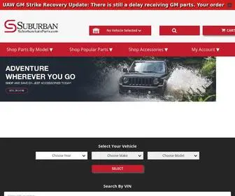 Suburbanautoparts.com(Genuine OEM Parts And Accessories At Wholesale Prices) Screenshot