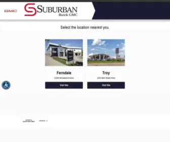 Suburbanbuickgmc.com(Suburban Buick GMC in Ferndale) Screenshot