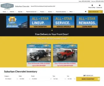 Suburbanchevrolet.com(Suburban Chevrolet) Screenshot