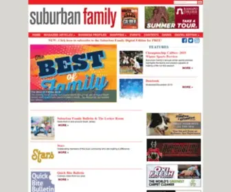 Suburbanfamilymag.com(Suburban Family Magazine) Screenshot