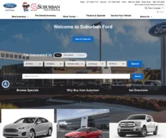 Suburbanfordofwaterford.com(Suburban Ford of Waterford) Screenshot