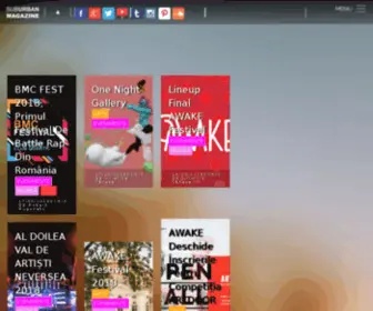 Suburbanmagazine.ro(Revista online) Screenshot