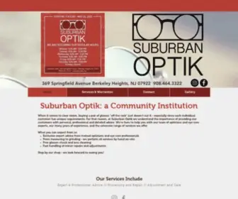 Suburbanoptik.com(Home) Screenshot