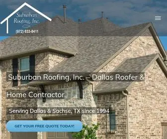 Suburbanroof.com(Suburban Roofing) Screenshot