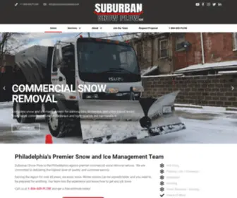 Suburbansnowplow.com(Suburban Snow Plow LLC) Screenshot