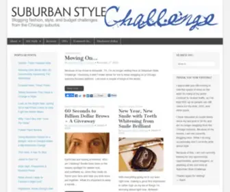 Suburbanstylechallenge.com(A blog about fashion) Screenshot