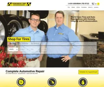 Suburbantire.com(Auto Repair) Screenshot