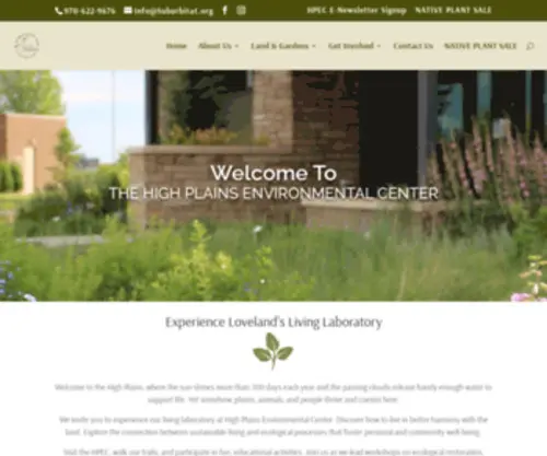 Suburbitat.org(High Plains Environmental Center) Screenshot