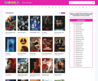 Subvaly.com(Subtitle download by) Screenshot