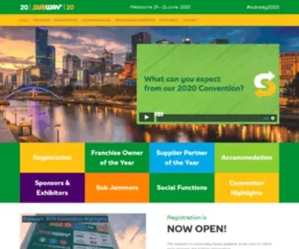 Subwayevents.com(Subway®) Screenshot