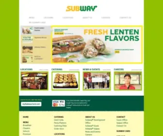 Subwaypacific.com(Subway Pacific) Screenshot