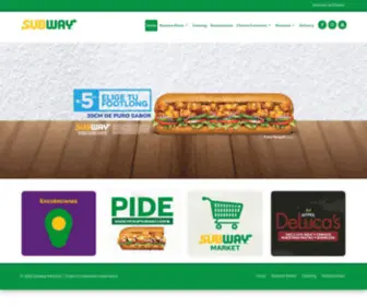 Subwaypanama.com(Panamá) Screenshot