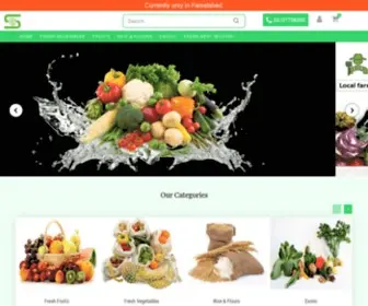 Subzi.pk(Vegetable Store ( First in Faisalabad )) Screenshot