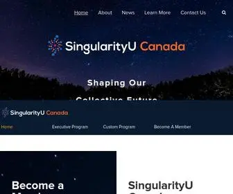 Sucanada.org(SingularityU Canada) Screenshot