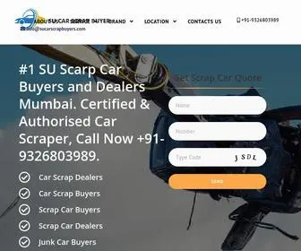 Sucarscrapbuyers.com(Luxuary Car Repairs In Mumbai) Screenshot