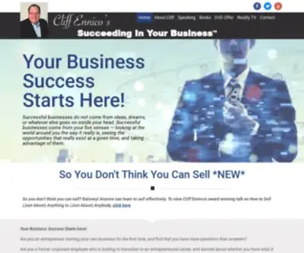 Succeedinginyourbusiness.com(Cliff Ennico's Succeeding In Your Business) Screenshot