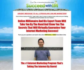 Succeedwithim.com(Ewen Chia's Succeed With IM) Screenshot