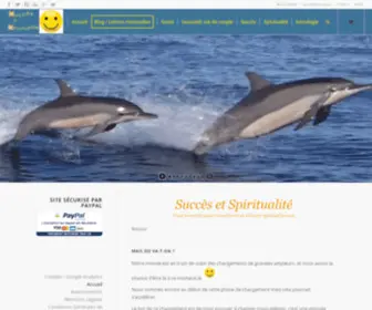 Succesetspiritualite.com(Succès et Spiritualité) Screenshot