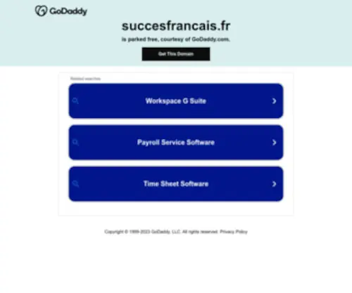 Succesfrancais.fr(All-In-One Marketing Platform For Smart Entrepreneurs) Screenshot