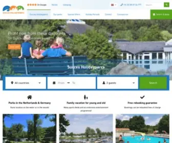 Succesholidayparcs.com(Succes Holidayparcs) Screenshot