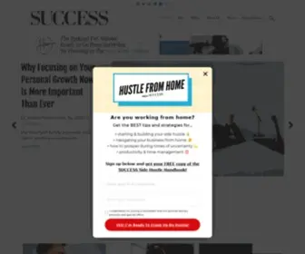 Success.com(Your Trusted Guide to the Future of Work) Screenshot