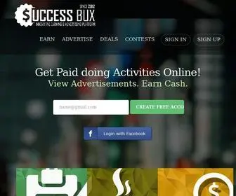 Successbux.com(Success bux) Screenshot