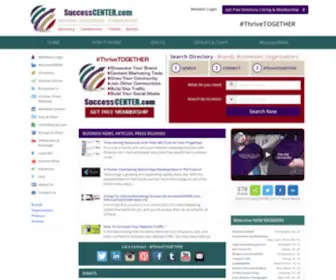 Successcenter.com(Business, Content & Social Media Marketing Platform) Screenshot