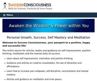Successconsciousness.com(Improve your life) Screenshot