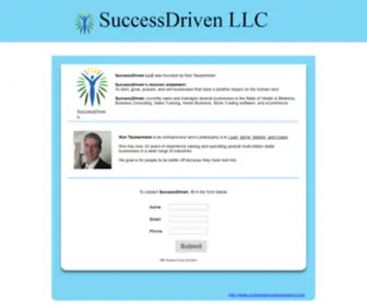 Successdriven.com(SuccessDriven's mission) Screenshot