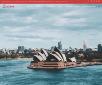 Successedu.com.au(Success Education and Visa Services) Screenshot