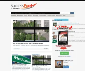 Successfuelformanagers.com(Success Fuel for Managers) Screenshot