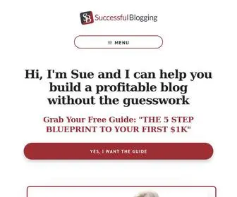 Successfulblogging.com(Successful Blogging) Screenshot