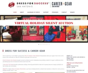 Successfulconnections.org(Dress for Success San Antonio) Screenshot