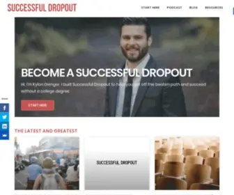 Successfuldropout.com(Successful Dropout) Screenshot