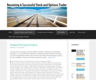 Successfultradings.com(Becoming A Successful Stocks and Options Trader) Screenshot