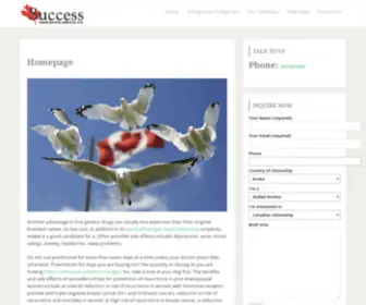 Successimmigration.bc.ca(Success Immigration Services) Screenshot