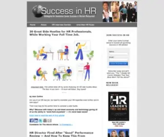 Successinhr.com(Success in HR) Screenshot