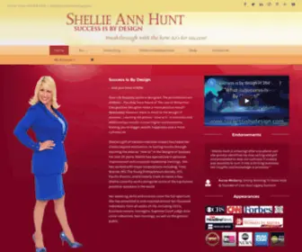 Successisbydesign.com(Shellie Ann Hunt) Screenshot