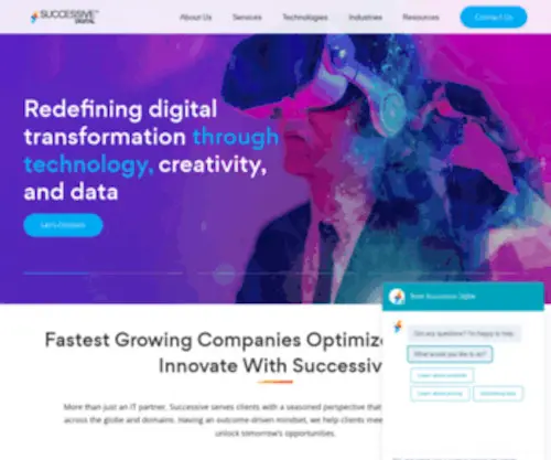 Successivesoftwares.com(Successive) Screenshot