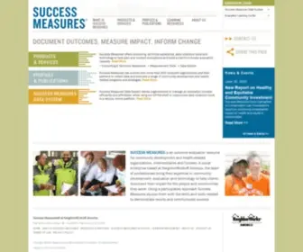 Successmeasures.org(Success Measures at NeighborWorks America) Screenshot