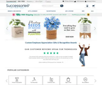 Successories.com(Custom Corporate Gifts and Employee Awards) Screenshot