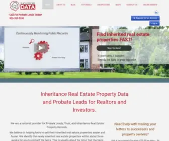 Successorsdata.com(Probate Leads for Real Estate Online at Successors data) Screenshot