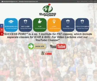 Successpointpatclasses.com(Success Point PAT Classes) Screenshot