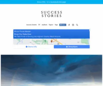 Successstoriesmag.com(Real Life Inspirational Stories of Success) Screenshot